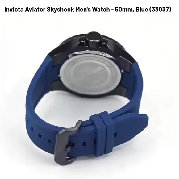 Invicta Aviator Skyshock Men's Watch - Blue and Black
